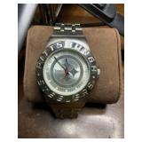 NFL Pittsburg Steelers Mens Stainless Watch