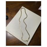 18K Gold Chain Necklace