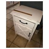 White Rustic Cabinet
