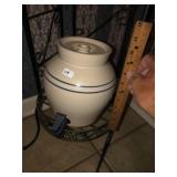 Stone Pottery Drink Dispenser Crock