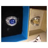 (2) Sterling Silver Rings (925)