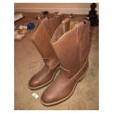 New Leather Work Boots