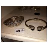 (2) Sarda Sterling Bracelets (925)