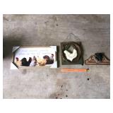 Chicken Signs & Decor (3 Pcs)