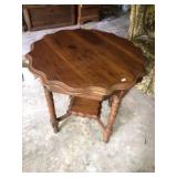 Nice Vintage Walnut Lamp Table