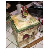 Large Rooster Cookie Jar