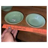(2) Vintage Jadeite Cereal Bowls