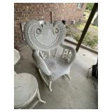 Vintage Wicker Rocking Chair
