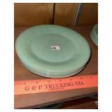 Vintage Jadeite Dinner Plates (4)