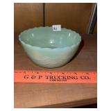 Vintage Jadeite Scalloped Bowl