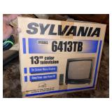 New in Box Sylvania 13' TV