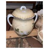 Vintage Covered Porcelain Urn