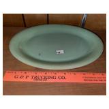 Vintage 10' Jadeite Platter