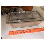 Vintage Refrigerator Dish & Lid
