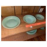 Vintage Jadeite Nesting Bowls (3)