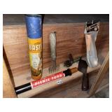 Vintage Kitchen Utensils & Meat Cleaver