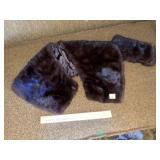 (2) Mink Fur Collars Stoles