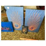 Vintage String Art & Coors Hat