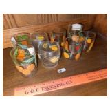 Vintage Juice Glasses (8)