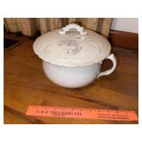 Vintage Porcelain Chamber & Lid
