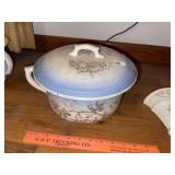Vintage Porcelain Chamber & Lid