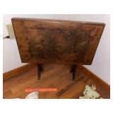 Vintaeg Folding Table Screen