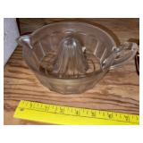 LargeVintage Glass Juicer