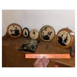 (7) Vintage Silhouette Pictures