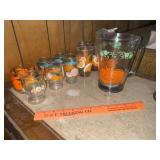 Vintage Juice Set (10 Pc)