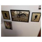 (10) Vintage Silhouette Pictures
