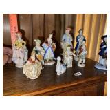 (10) Vintage Occupied Japan Porcelain Figurines