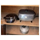 Electric Skillet ~ Waffle Iron + Vega Matic