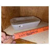 Vintage Refrigerator Dish & Lid