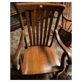 Vintage Oak Rocking Chair