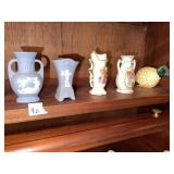 Vintage Occupied Japan Vases in Grp