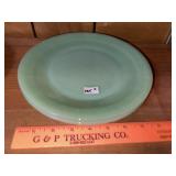(2) Vintage Jadeite Dinner Plates