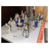 (10) Vintage Occupied Japan Porcelain Figurines