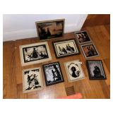 (9) Vintage Silhouette Pictures