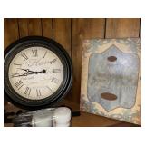 Clock & Happiness Canvas Pic