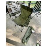 Green Folding Camp Chair (New w/ Carry Bag)