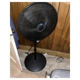 Black Pedestal Fan