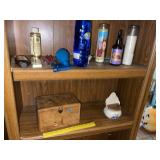 Wood Box ~ Candles & Misc in Shelf