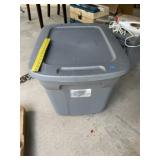 18 Gallon Storage Tote & Lid