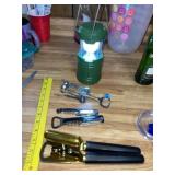 LED Lantern ~ Can Opener + Wine Openers Grp