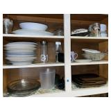Dinner Ware ~ Pie Plates & Misc in Cabinet