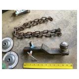 Receiver Hitch & Trailer Safety Chain