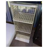 Organizer Shelf ~ Pedestal Fan & Floor Lamp