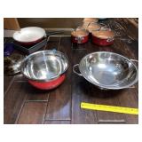 Stainless Collander Strainer & Mix Bowl