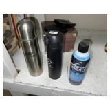 (2) Insulated Bottles + LIquid Wrench & Wallets