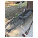 9' Pirogue Duck Boat (Ready to use)